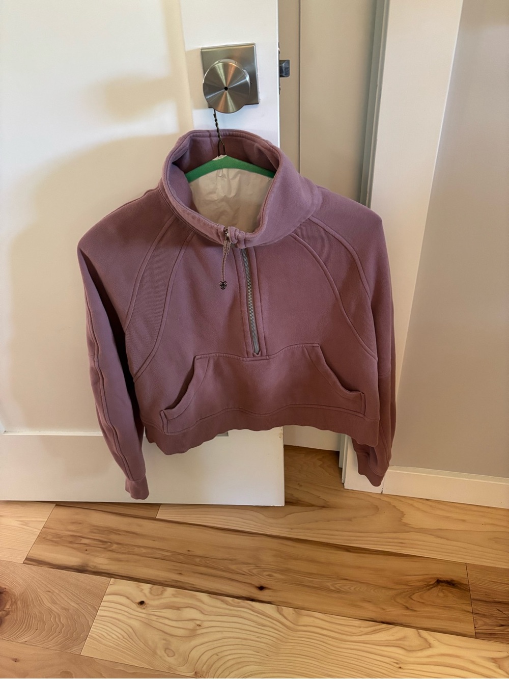 Lululemon Women’s Mauve Half-Zip Pullover Sweatshirt